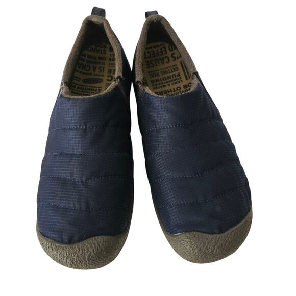 Keen Men's Navy Blue Howser II Slippers Size 14 - Picture 6 of 10
